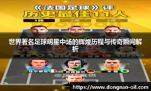 世界著名足球明星中场的辉煌历程与传奇瞬间解析